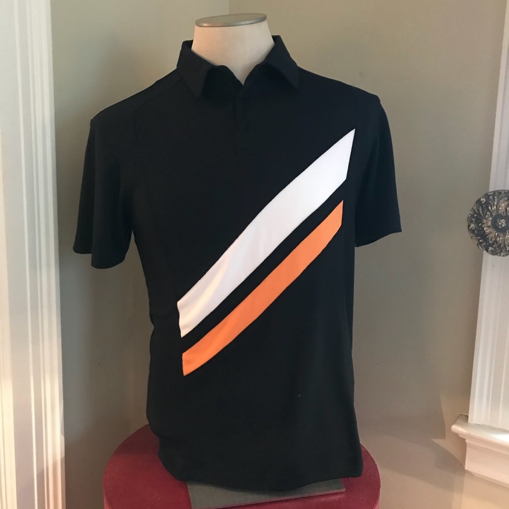 New Men’s Daily Athletic Fit Polo- Medium